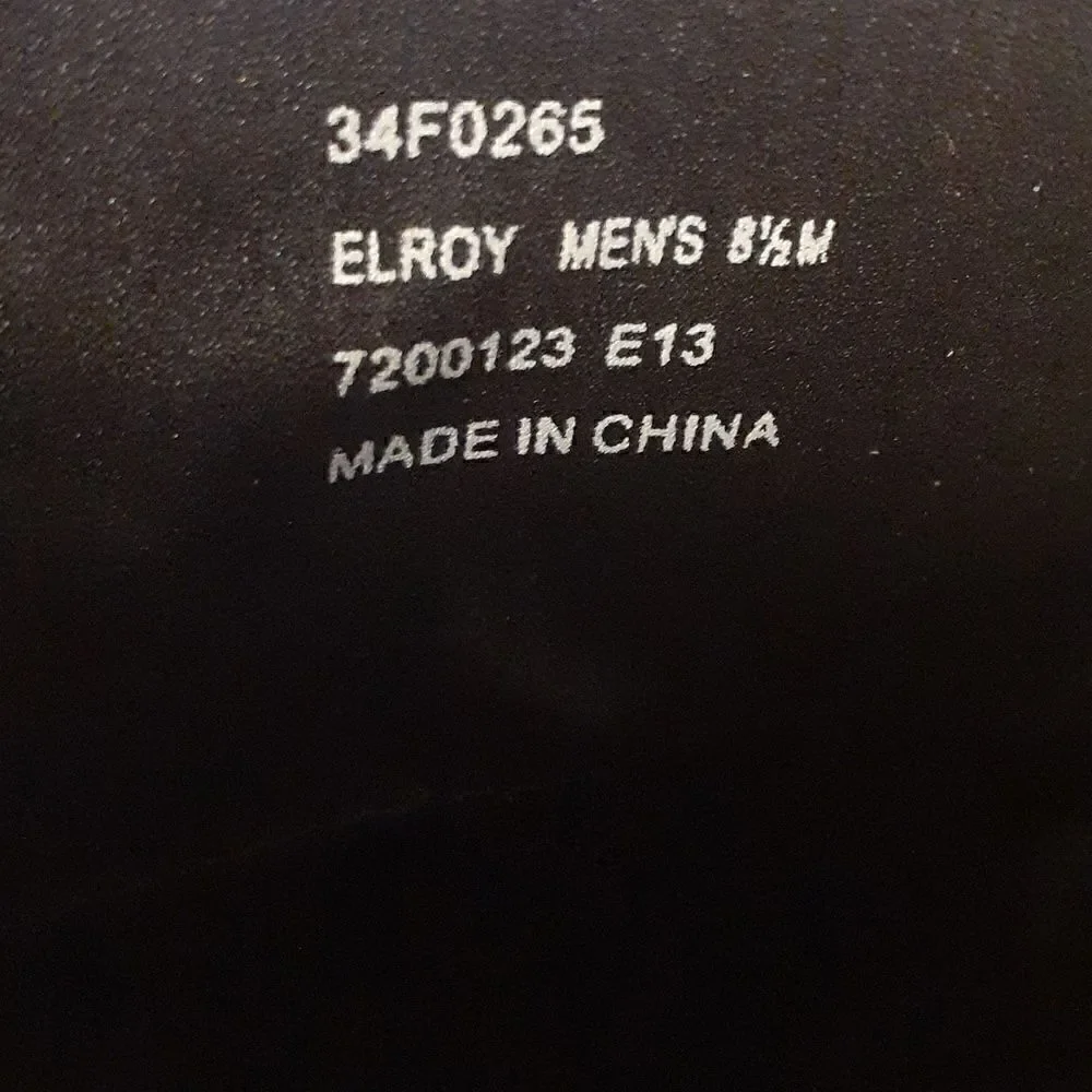 Calvin Klein Elroy Men's Dress‎ Shoe 8.5M Black Great Condition